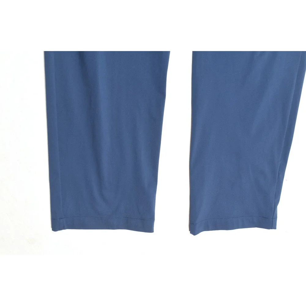 Rhone Commuter Performance Pants Mens 35 Blue Classic Fit Straight Stretch